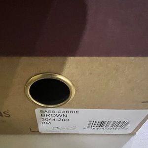 Bass Carrie loafer brown size 8